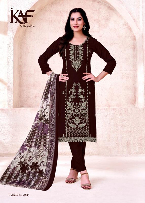 Kaf 24 carat surat dress material wholesale market online